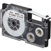 Labelling tape (flexible cable jacket) Casio XR-9HMWE Polyethylene (PE) Tape colour: White Font colour:Black 9 mm 5.5 m