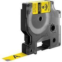 Labelling tape DYMO 18490 Tape colour: Yellow Font colour:Black 12 mm 3.5 m