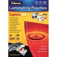 laminate sheet fellowes din a6 125 micron glossy 100 pcs