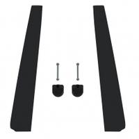 Lafuma Replacement R Clip Armrest Full Set, One Size, Anthracite