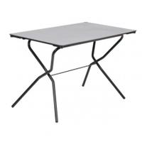 Lafuma Foldable Table Anytime PM Large, Stone/Black, 110 x 68 cm