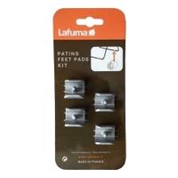 Lafuma Pack Of 4 RSXA Foot Protectors, Pack of 4, Gris Metal