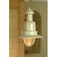 Large Pendant Fishing Light in Clay by Garden Trading