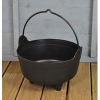 Large Plastic Cauldron Shaped Planter by Garland