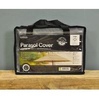 large parasol cover premium in grey by gardman