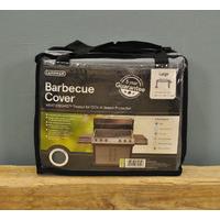 large barbecue cover premium in grey by gardman