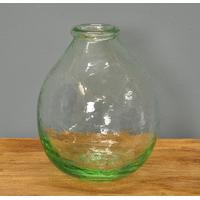 Large Recycled Glass Vase by Garden Trading