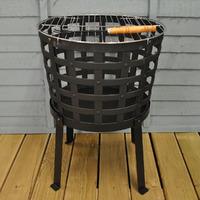 Large Aragon Fire Basket by Gardeco