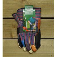 Large Leather Palm Gardening Gloves by Kingfisher