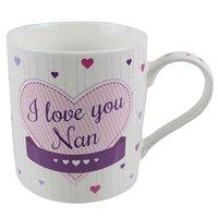 Laser Pavey Mothers Day Boxed Mug - I Love You Nan
