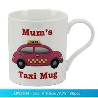 Laser Pavey Mothers Day Boxed Mug - Mums Taxi