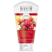 Lavera Organic Cranberry &amp; Argan Oil Regenerating Cream Oil Shower Gel 150ml