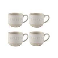 La Cafetiere Stoneware Espresso Mugs Set