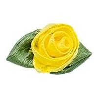 Large Ribbon Roses Lemon