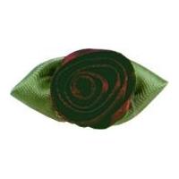 Large Ribbon Roses Brown