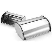 large stainless steel roll top bread bin