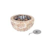 la hacienda eva stainless steel stone mix gel burner