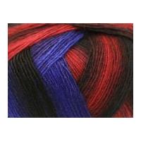 Lang Yarns Jawoll Magic Degrade Sock Knitting Yarn Red/Black/Blue