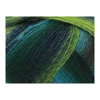 Lang Yarns Jawoll Magic Degrade Sock Knitting Yarn Green/Turquoise