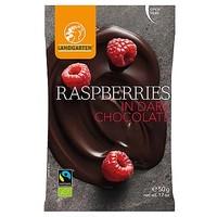 Landgarten Raspberries in Dark Chocolate (50g)