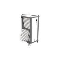 lapstore secure charge trolley for up to 16 large size laptops light g ...