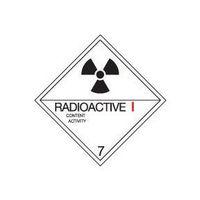 label roll radioactive 1 15m roll 100 x 100