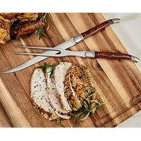 laguiole 2 piece carving set stainless steel