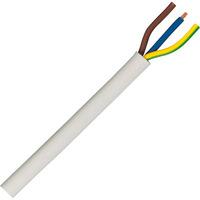 LappKabel 49900078 H05VV-F 3G1.5 WH White 3 Core Equipment Cable 1...