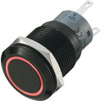 LAS1-AGQ-11E/R IP67 Vandal Resistant Switch Black with Red LED 1x ...