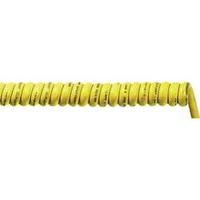 LappKabel 73220147, ÖLFLEX 556P Polyurethane Spiral Cable, 3 x 1.5 mm mm², Yellow Sheath