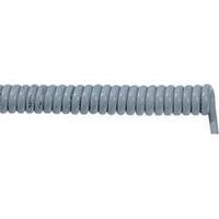 LappKabel 70002699, ÖLFLEX ÖLFLEX® SPIRAL 400P Polyurethane Spiral Cable, 5 x 1.5 mm², Grey Sheath