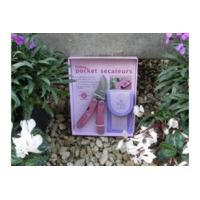 Ladies Folding Secateurs Gift Set