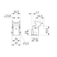 lappkabel 10423001 epic h a 3 ags extension plastic housing side exten ...