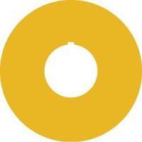 label 60 mm blank yellow rafi 5762041000400 2 pcs