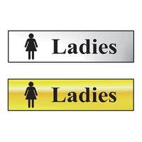 Ladies - Polished Brass Effect 200 x 50mm