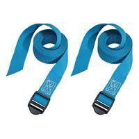 Lashing Straps with Plastic Buckle 1.8m 2 Piece