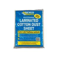 laminated cotton dust sheet 36 x 27m