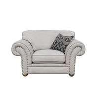 Langar Fabric Snuggler Chair