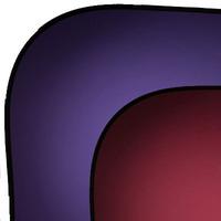 Lastolite 1.8mx2.15m Collapsible Reversible Background - Red/Purple