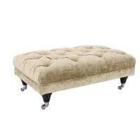 Langham Place Fabric Footstool