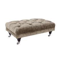 Langham Place Fabric Footstool