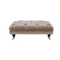 Langham Place Fabric Footstool