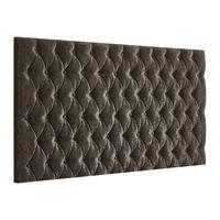 ladybower monreal velluto headboard mink double