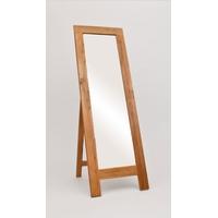 Lansdown Oak Cheval Mirror