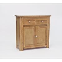 lansdown oak compact sideboard