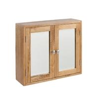 Lansdown Oak Double Bathroom Cabinet