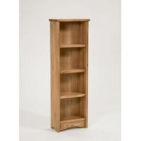 lansdown oak small cddvd rack