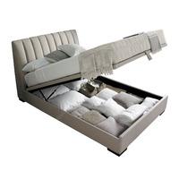 Lanchester Ottoman Storage Bed - Linen - King