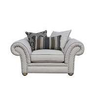 Langar Fabric Snuggler Chair