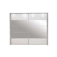 laguna 2 door slider wardrobe with lights 260cm